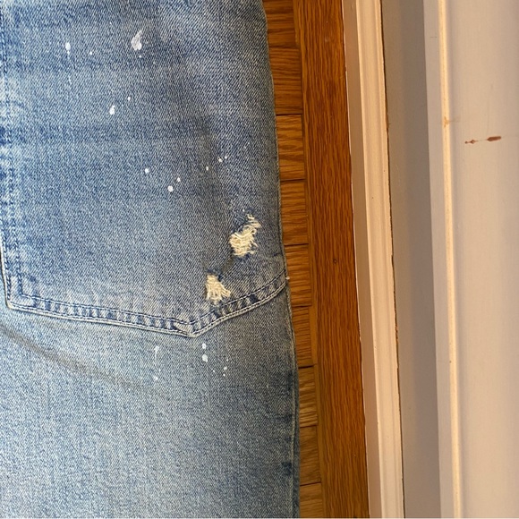 Pilcro Patchwork Denim Midi Skirt 6 NWT - Picture 8 of 11